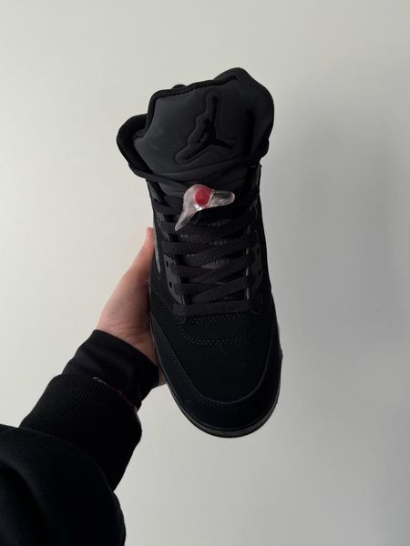 Nike Air Jordan 5 Retro Black/Blue nik-0759-1456773 фото