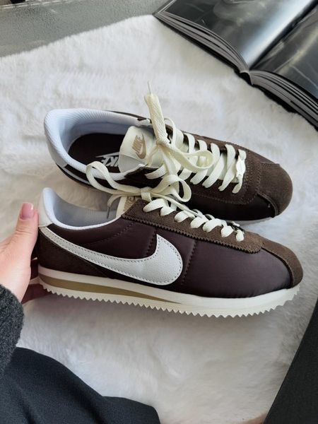 Nike Cortez Brown/White nik-0596-1050130 фото
