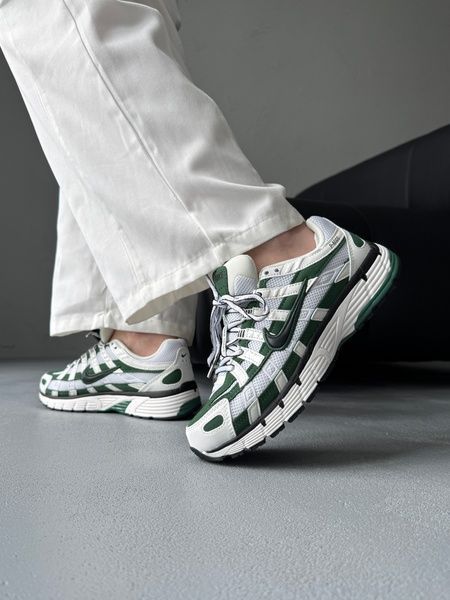 Nike P-6000 White/Green nik-0652-1173609 фото