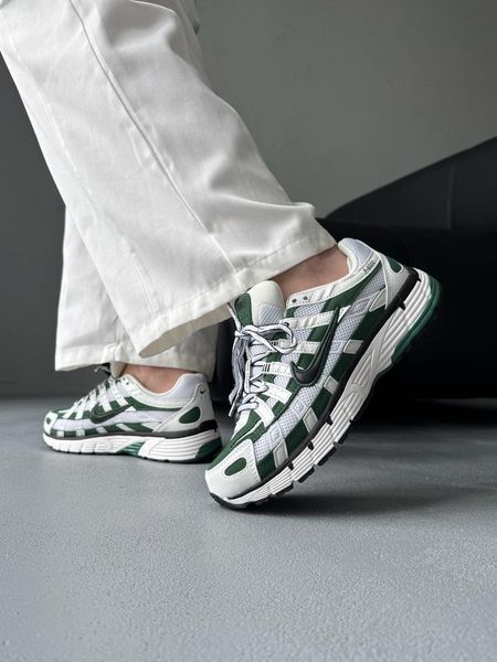 Nike P-6000 White/Green nik-0652-1173609 фото