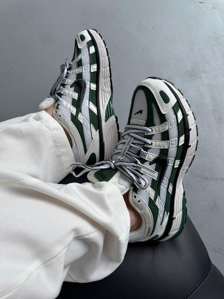 Nike P-6000 White/Green nik-0652-1173609 фото