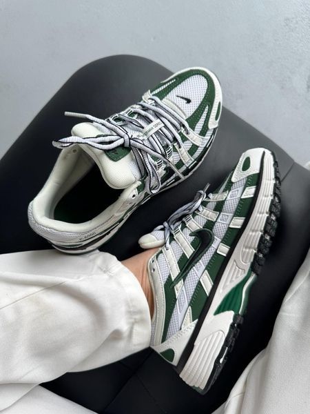 Nike P-6000 White/Green nik-0652-1173609 фото