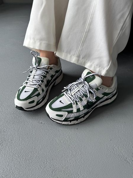 Nike P-6000 White/Green nik-0652-1173609 фото