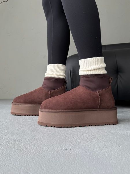 Ugg Classic Dipper Low Brown ugg-0130-1322673 фото