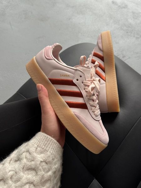 Adidas Samba Platform Pink/Bordo adi-0543-1374018 фото