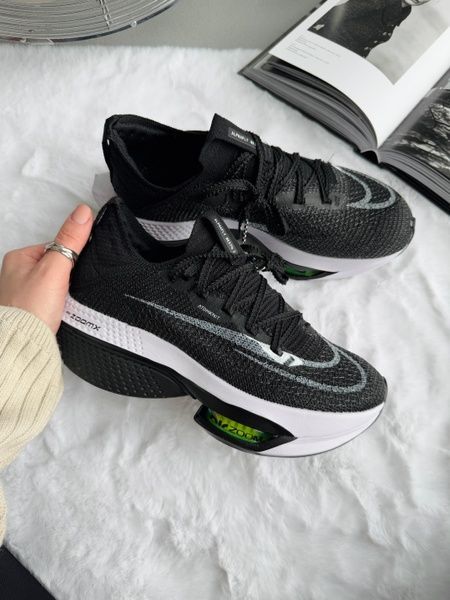 Nike Air Zoom Alphafly Next% 2 Black/White nik-0597-1050141 фото