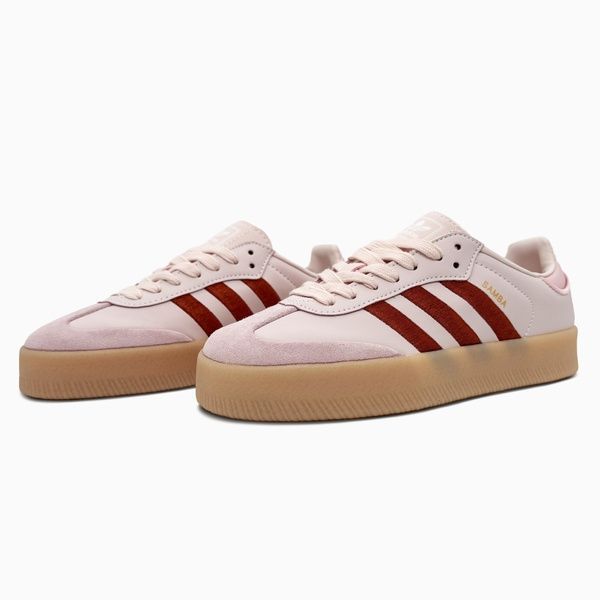 Adidas Samba Platform Pink/Bordo adi-0543-1374018 фото