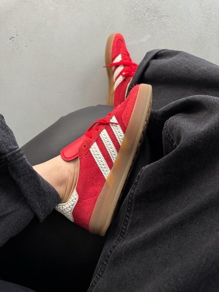 Adidas Gazelle Red adi-0468 adi-0468-975359 фото