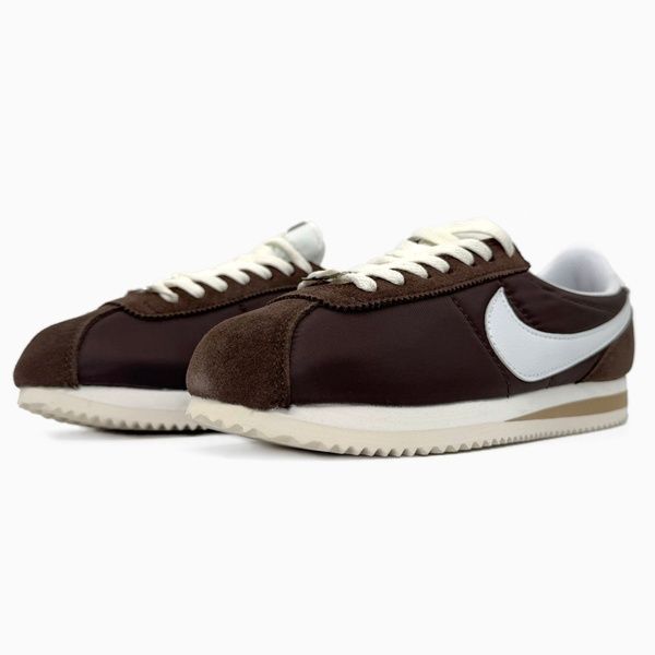 Nike Cortez Brown/White nik-0596-1050130 фото