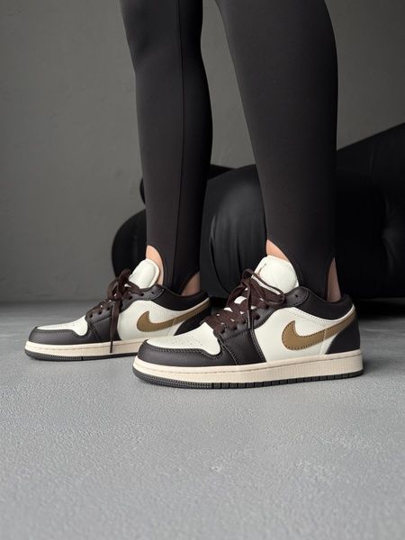 Nike Jordan 1 Low Shadow Brown/Sail nik-0717-1408685 фото