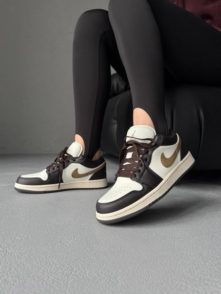 Nike Jordan 1 Low Shadow Brown/Sail nik-0717-1408685 фото