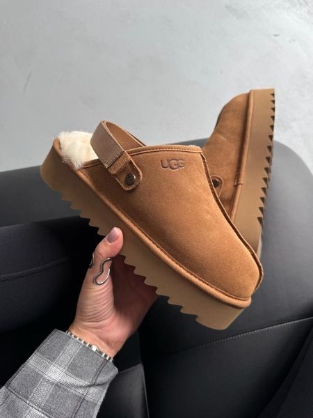 Ugg Lanah Clog Platform Chestnut ugg-0120-1311156 фото