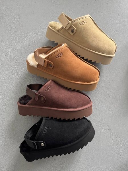 Ugg Lanah Clog Platform Chestnut ugg-0120-1311156 фото