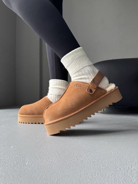 Ugg Lanah Clog Platform Chestnut ugg-0120-1311156 фото