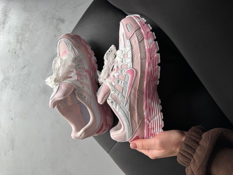 Nike P-6000 White/Pink Custom nik-0722-1408887 фото