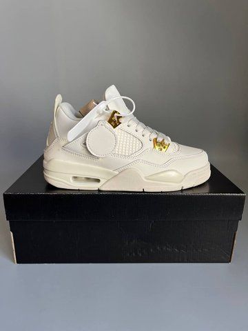Nike Air Jordan 4 Retro Metallic Gold БРАК 882 nik-0800-0882-1635236 фото