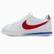 Nike Cortez Basic White/Red nik-0508-901524 фото 2