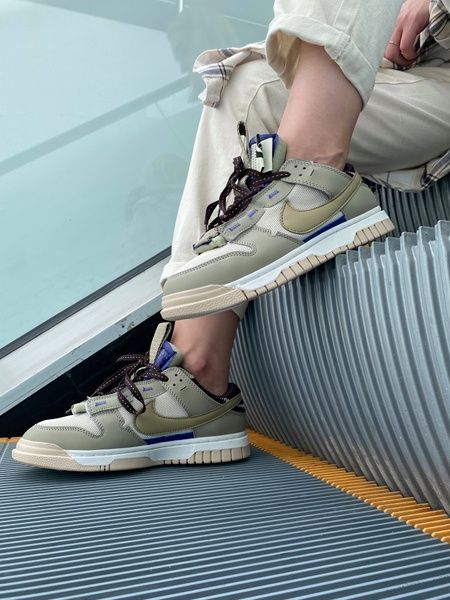 Nike SB Dunk Low Olive Dark Purple nik-0380-440249 фото