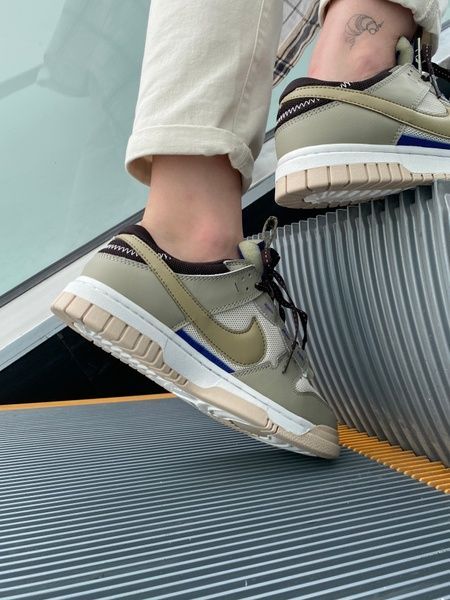 Nike SB Dunk Low Olive Dark Purple nik-0380-440249 фото