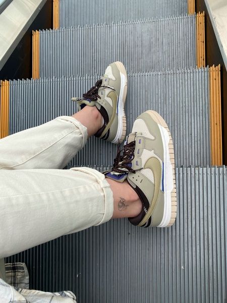Nike SB Dunk Low Olive Dark Purple nik-0380-440249 фото