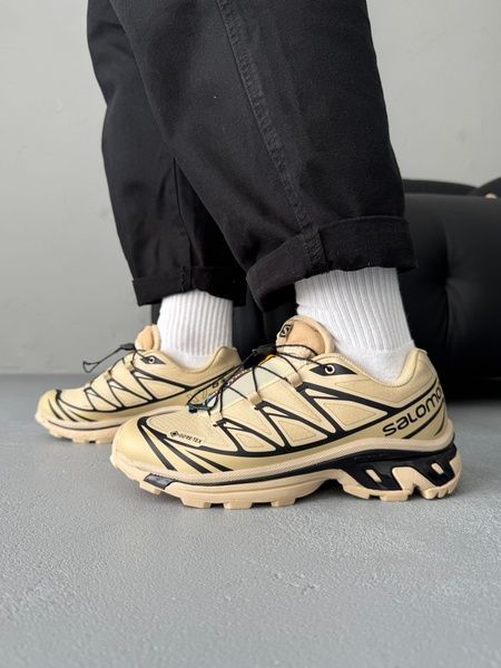Salomon XT-6 Beige Gore-Tex slm-0062-1238482 фото
