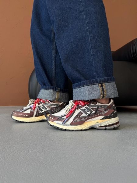New Balance 1906A Grey/Burgundy Extreme Laces nbl-0479-1454890 фото