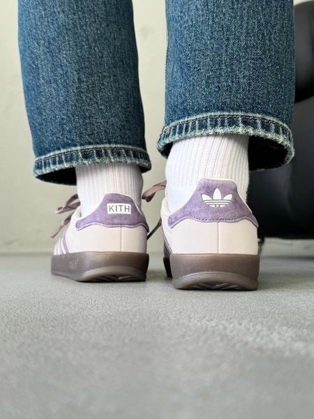 Adidas Gazelle x Kith Classics Ash Purple adi-0477-988280 фото